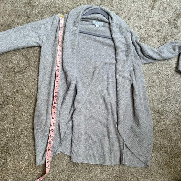 Cozy Gray Women's Cardigan - Picture 7 of 9